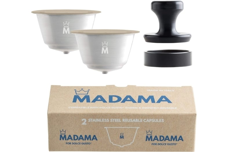 Madama - cápsulas de café Dolce Gusto recargables y reutilizables
